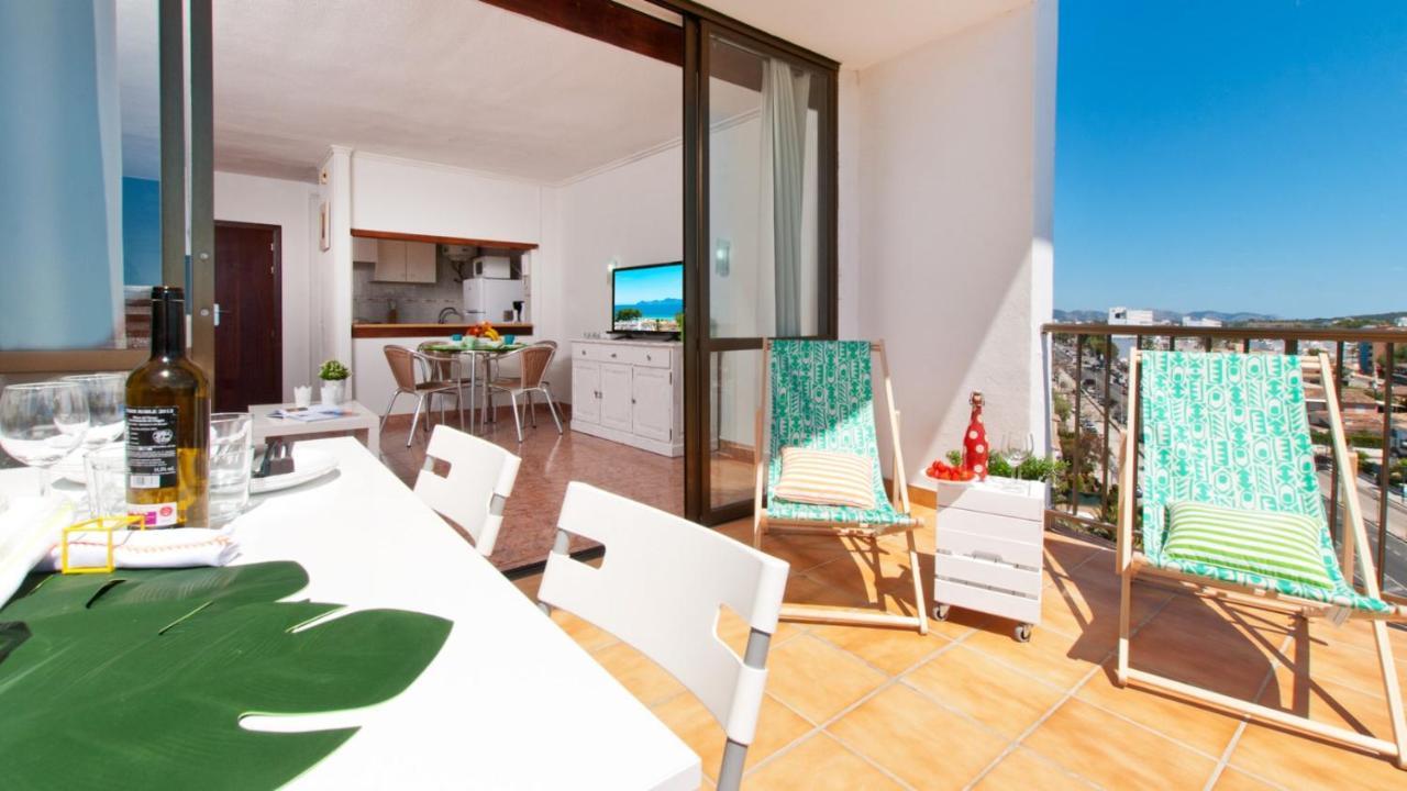 Apartment The Shell Ii, Beach Views And Pool Alcúdia Extérieur photo