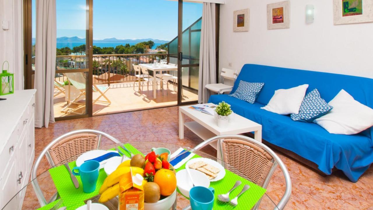 Apartment The Shell Ii, Beach Views And Pool Alcúdia Extérieur photo